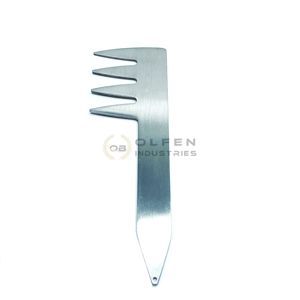 Steel <b>Comb</b> Styling <b>Combs</b> High Quality Metal Steel <b>Comb</b> Styling Barber - Product Image 5