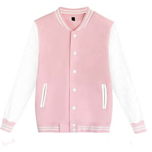 Veste de Baseball à Manches Longues Dernier Design Haute Qualité Veste de Baseball Femme Meilleure Vente Design Personnalisé Veste de Baseball - Product Image 1