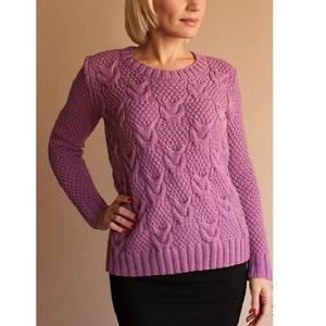 Pull en laine mélangée pour femmes, sur mesure, en gros, col rayé, tricot, look décontracté de bureau, usage quotidien, exporté par un fournisseur du Bangladesh - Product Image 6