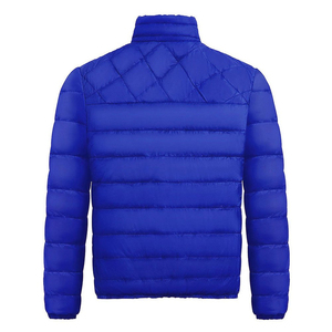 Chaquetas acolchadas de invierno informales para hombre al por mayor con capucha y cuello levantado, lona ligera, estilo callejero, servicio OEM disponible - Product Image 3