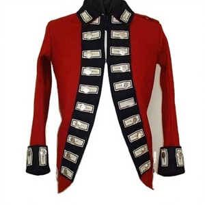 Manteau d'uniforme royal en laine 100% authentique du 7ème Régiment de Foot, taille 1795, broderie artisanale - Product Image 3