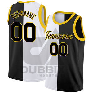 Maillot de basket-ball pour jeunes à la vente chaude, design 3D personnalisé, polyester, bloc de couleur, vêtements de sport, taille plus, manches courtes, ensemble - Product Image 1