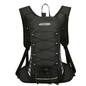 Mochila de Senderismo Suave de 12L, Unisex, de Nailon Impermeable, para Ciclismo y Deportes, con Cierre de Cremallera y Correa de Hombro Arqueada - Product Image 5