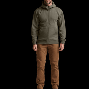 Sweat à capuche zippé pour homme, vêtements de sport décontractés, polaire doux, manches longues, chaud, streetwear d'extérieur, vêtements de tous les jours, confort, mode - Product Image 6