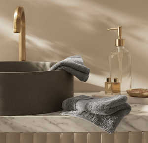 Juego de toallas sostenibles de algodón orgánico de 6 piezas, color sólido absorbente de secado rápido para el hogar, Hotel, uso en Spa, toalla turca personalizable - Product Image 3