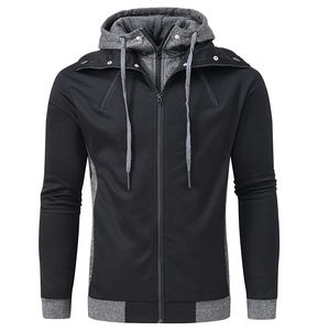 Sweat-shirt ample et décontracté pour homme, style actuel, en coton 100%, pour l'entraînement et le sport, mode d'hiver - Product Image 4