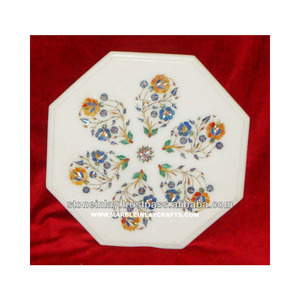 Exclusive <b>Marble</b> Inlay <b>Table</b> <b>Top</b> - Product Image 1
