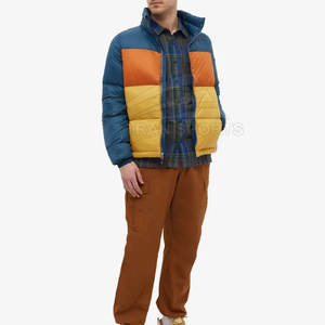 Chaqueta de burbuja cómoda de alta calidad para hombre, decoración de bolsillo con capucha larga, Tipo de Piel de caballo para uso en invierno al aire libre, vendedor superior bajo - Product Image 3