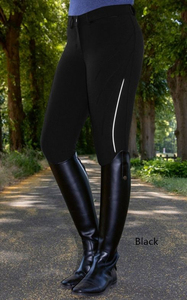 Mallas de montar a caballo personalizables para mujer, ropa ecuestre, mallas de montar de fábrica con estampado de silicona, pantalones de equitación - Product Image 5