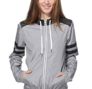 Veste coupe-vent élégante pour femmes pour hommes Fermeture à glissière complète Respirant Imperméable-Top Tendance Service OEM pour l'hiver - Product Image 5