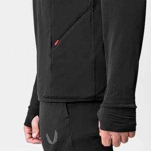 Sudadera con capucha y cremallera para hombre con logotipo personalizado, sudadera de lana cálida, sudaderas con capucha para hombre al por mayor, ideal para ropa de invierno, gimnasio, uso al aire libre - Product Image 3