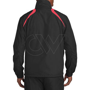 OEM 2025 chaquetas cortavientos de lona personalizadas para hombre al por mayor chaquetas de invierno informales a prueba de agua de secado rápido transpirables en la parte delantera - Product Image 3