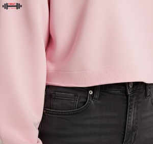 Conjunto de 2 Piezas de Ropa Urbana con Capucha Gruesa y Acolchada para Mujer, Otoño Invierno 2025, con Cremallera, Logotipo Frontal, Informal, Personalizable, de Alta Calidad, de Algodón y Felpa - Product Image 5