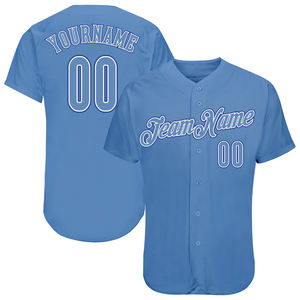 Nouveau maillot de baseball personnalisé de haute qualité, coupe ajustée, séchage rapide, chemises de softball de couleur personnalisée avec logo imprimé - Product Image 5