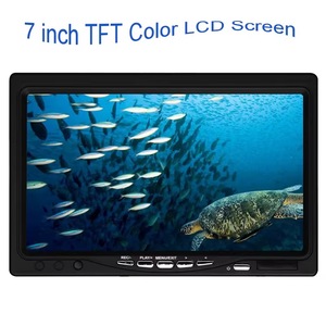 Moniteur professionnel 15M 7 pouces 1000TVL détecteur de poisson caméra vidéo de pêche sous-marine avec 12 pièces lumière de lampe à LED - Product Image 5