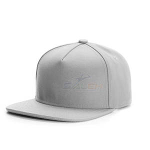 Unisex Snapback <b>Hat</b> With Breathable Mesh Back And Bold Front Design Snapback <b>Hat</b> With <b>Flat</b> Visor And Adjustable Plastic Closure - Product Image 1
