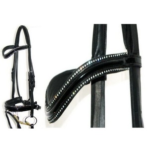 Precio barato al por mayor nueva tendencia estilo de moda último diseño brida de cuero de caballo de alta calidad - Product Image 6