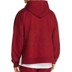Sweats à capuche en coton mélangé de haute qualité pour hommes Designs et Logos personnalisés, idéaux pour les commandes en gros et en gros - Product Image 2