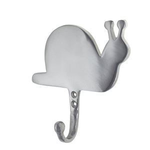 Crochets muraux en métal coquillage au design vintage classique, finition argentée, réglables, écologiques et multifonctionnels pour la maison et le salon - Product Image 3