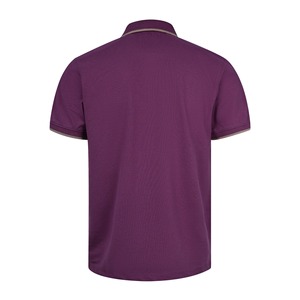Vente en gros 100% coton de haute qualité Vintage pour Polo hommes décontracté à manches courtes Design respirant toile tissu solide - Product Image 3