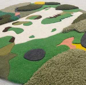 พรมปูพื้นห้องนอนแบบไม่สม่ำเสมอสำหรับใช้ในบ้านพรมขนแกะตัวละครการ์ตูนอะนิเมะไม่เหมือนใครสำหรับใช้ในบ้าน - Product Image 6