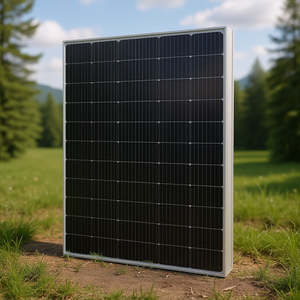 Panneau solaire monocristallin 600W PERC avec couvercle avant en verre, système solaire industriel - Product Image 3
