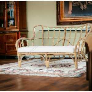 โซฟาหวายในเมืองเป็นมิตรต่อสิ่งแวดล้อมโซฟาหวายสำหรับสวนกลางแจ้งโซฟาหวายทันสมัยในร่ม - Product Image 4