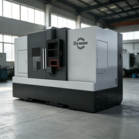 Centre de tournage automatique à double broche TCK50Y Fanuc CNC pour travaux lourds, prix compétitif, haute précision