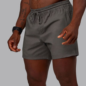 กางเกงขาสั้นสำหรับผู้ชายผ้าฝ้ายผสมผ้าระบายอากาศฤดูร้อนทรงหลวมมีกระเป๋าข้าง / เหมาะสำหรับสวมใส่ทุกวันพร้อมเชือกผูก 2026 - Product Image 4