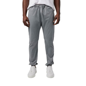 กางเกงวอร์มผู้ชายแบบตรงผ้าคอตตอนระบายอากาศกางเกงกีฬาจ๊อกกิ้งยางยืดสไตล์สตรีทปรับแต่งได้ - Product Image 1