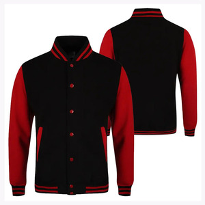 Wholesale Best Quality Light <b>Weight</b> Breathable Windproof Men Embroidered Varsity Jacket / New Fashion Wear Fleece Men Jacket - Product Image 6