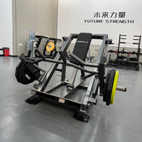 Máquina de remo con carga de placas comercial para entrenamiento de espalda, equipo de gimnasio para entrenamiento de fuerza