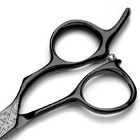 Neue, hochwertige, leichte Haarschneidemaschine aus Edelstahl für Rechtshänder zum Trimmen von Augenbrauen, Gesichtshaar und Spliss – ideal für Friseure