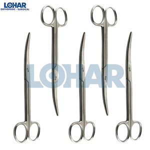 Ensemble d'instruments chirurgicaux professionnels en acier inoxydable certifiés CE, 5 pièces, ciseaux Mayo, instruments de dissection à 6 pointes émoussées - Product Image 5