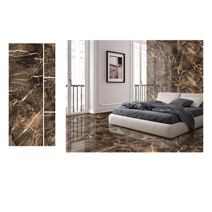 Venta caliente 600x1800mm Diseño moderno Azulejos de cerámica de porcelana esmaltada pulida brillante para piso interior - Product Image 3