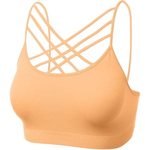 Nuevo 2025 Sujetador deportivo sin espalda en U profundo con cuello colgante para mujer - Product Image 3