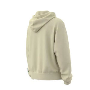 Sudaderas con capucha de gran tamaño para hombre de algodón con logotipo personalizado 3D Puff Technics otoño impresión por sublimación - Product Image 3