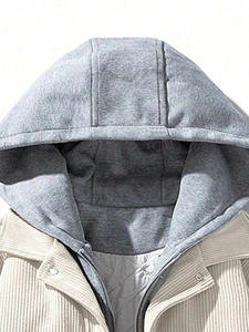 Sweats à capuche en tissu polaire personnalisé sweat à capuche coupe-vent décontracté surdimensionné OEM impression broderie logo pour sweat à capuche unisexe - Product Image 5