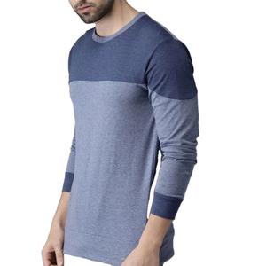 Camisetas de Manga Larga para Hombre al por Mayor, Lisas, con Logotipo Personalizado Impreso, 100% Algodón, Transpirables y Ecológicas - Product Image 1