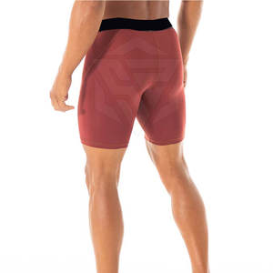 Best Quality <b>Men's</b> High Street Compression <b>Shorts</b> Custom Design Solid Pattern <b>Elastic</b> <b>Waist</b> Closure Mid <b>Waist</b> Type Knee OEM - Product Image 4