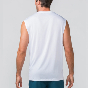 2025 Custom 250 Gsm Summer Waffle Vintage Washed <b>Men's</b> Casual Gym Tank Top Vest Wholesale Top Quality Tank Top - Product Image 4