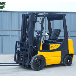 Chariot élévateur diesel de 3 tonnes avec mât de levage réglable pour la manutention de charges lourdes sur les chantiers de construction - Product Image 5