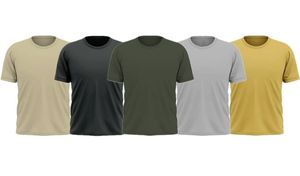 T-shirts décontractés pour hommes, vêtements de jogging, vêtements de course, t-shirts en coton pour hommes - Product Image 5