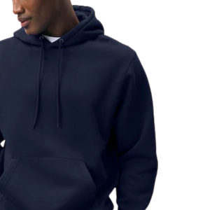 Sweat à capuche bleu marine pour homme, sweat à capuche en polaire doux pour l'hiver, vêtements de rue décontractés, confortable, mode quotidienne - Product Image 5