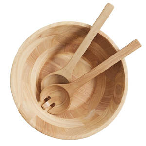 Cuenco de madera pulida, ecológico y duradero, hecho a mano cuenco japonés, que sirve frutas para cocina, pedidos a granel disponibles en la India - Product Image 1