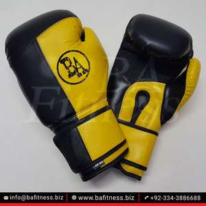 Gants d'entraînement de boxe et de MMA en cuir PU durable de haute qualité avec lacets, gants de frappe légers et écologiques - Product Image 5