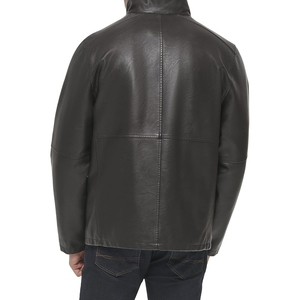 แจ็คเก็ตหนังแท้ผู้ชายรุ่นใหม่ปี 2025 ดีไซน์ใหม่ รับทำโลโก้ คุณภาพสูง ราคาไม่แพง - Product Image 2