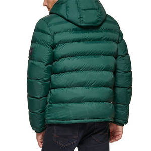 Venta al por mayor de invierno personalizado mantener caliente chaquetas de invierno de talla grande Abrigo con capucha hombres chaqueta acolchada suave chaqueta acolchada - Product Image 4