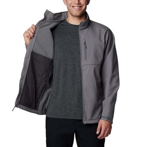 Veste en jean à poches contrastées Fabrication sur mesure Haute qualité 100% coton Veste de travail pour homme Coquille souple à capuche Style vintage - Product Image 5