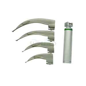 Ensemble de laryngoscope à fibre optique en acier durable, manuel, pour adultes et enfants, instrument de diagnostic de haute qualité - Product Image 3